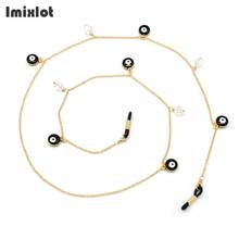 Fashion Gold Chains Evil Eye Pendant Eyeglasses Sunglasses Spectacles Chain Holder Cord Lanyard Necklace Eyewear Accessories 2024 - buy cheap