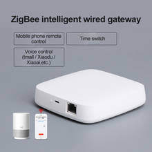 Hub inteligente con cable para Tuya ZigBee 3,0, puente de enlace para aplicación de Control remoto por voz, funciona con asistente de Google Home Alexa, 1 ud., nuevo 2024 - compra barato
