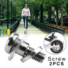 2 Set Electric Scooter Rear Wheel Fixed Bolt Screw For Xiaomi M365/ Pro Electric Scooter Skateboard Accessories 2024 - buy cheap