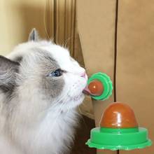 Мята для кошки энергетический шар с натуральная кошачья мята, кошачьи закуски лижут сладости, снеки мяч с присоской 2024 - купить недорого