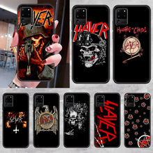 Funda de teléfono Slayer Heavy Metal Rock para Samsung Galaxy Note 4, 8, 9, 10, 20, S8, S9, S10, S10E, S20 Plus, UITRA, Ultra negra, tpu 2024 - compra barato