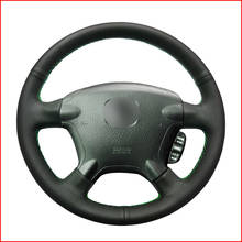 Black Artificial Leather Car Steering Wheel Cover for Honda CR-V CRV 2002-2006 CRV Accessories 2024 - buy cheap