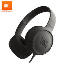 Jbl-fones de ouvido t500, portátil, dobrável, com 1 botão, controle remoto, microfone, para iphone e android 2024 - compre barato