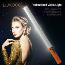 Lámpara de fotografía recargable por USB, palo de luz LED portátil de mano, luz de vídeo ajustable para cámara de hielo con Control remoto 2024 - compra barato