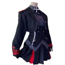 Fantasia personalizada para cosplay e trajes de halloween, fantasia pessoal de alfaiate azur, coleção km roon, uniforme feminino, roupa de anime 2024 - compre barato