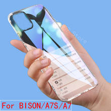 Прозрачный тонкий мягкий ТПУ чехол для телефона UMIDIGI BISON A7, чехол для телефона UMIDIGI A7 6,49'' 2024 - купить недорого