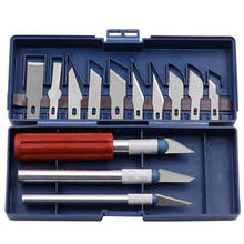 Durable Precision Knife Set Exacto Style Multi-function Hobby Knife Crafts Carving Cutter Graver Sculpting Art Cut paper Tool Se 2024 - buy cheap