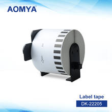 AOMYA 2 Rolls Label tape DK-22205 Label 62mm*30.48m 22205/DK2205  for Brother Transferable rubber/paper 2024 - buy cheap