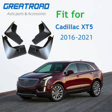 4pcs/set car Front Rear Splash Guard Mud Flaps for Cadillac XT5 2016 2017 2018 2019 2020 2021 mudgaurds fender mudlflap 2024 - buy cheap