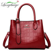 Tote Leather Luxury Handbags Women Bags Designer Handbags High Quality Crossbody Bags For Women 2022 PU Main Ladies Hand Bag 2024 - buy cheap