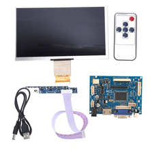 7 дюймов LCD TFT дисплей 1024x600 HDMI VGA монитор плата контроллера комплект для Raspberry Pi 3/2 компьютера 2024 - купить недорого