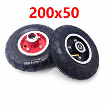 200x50 Electric Scooter Tyre Wheel Hub 8x2 Inner Tube Outer Tires Aluminium Alloy Front/rear Pneumatic Wheels 2024 - buy cheap