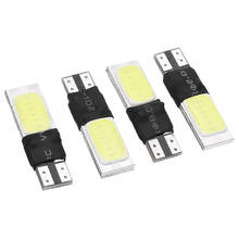 4pcs White Canbus Error Free T10 194 W5W COB LED Car Auto Wedge Lights Parking Bulb Trunk Lamp DC 12V Signal Light 2024 - buy cheap