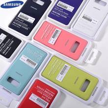 Funda de silicona líquida Original para Samsung Galaxy Note 8, funda protectora con acabado suave al tacto sedoso, con caja 2024 - compra barato