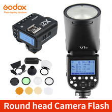 Godox-Flash V1 V1C V1N V1S V1F V1O TTL 1/8000s HSS Speedlite con disparador X2T-C/N/S/F/O para Canon, Nikon, Sony, Fuji, Olympus 2024 - compra barato