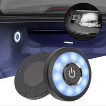 Quadrado cúpula veículo interior lâmpada do teto magnético led noite banco de trás do carro teto kits de luz de teto led interior do carro luz de leitura 2024 - compre barato