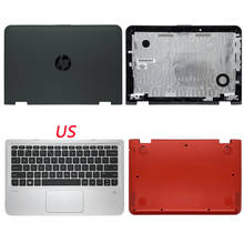 Original NEW For HP  Pavilion X360 11-K LCD Back Cover/Palmrest/Bottom Case Upper Case with keyboard French Russian Czech 2024 - buy cheap