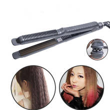 Corrugation Flat Iron Hair Curler Curling Irons Professional Curly Iron Tongs Hair Waver Tongs Magic Curlers Crimping Hair Tool 2024 - buy cheap