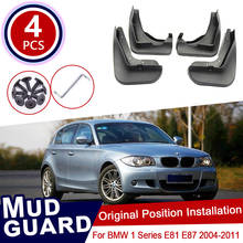 for BMW 1 Series E81 E87 2004~2011 Car Mud Flaps Front Rear Mudguard Splash Guards Fender Mudflaps Flap 2006 2007 2008 2009 2010 2024 - buy cheap