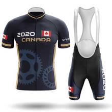 SPTGRVO Lairschdan 2020 Canada cycling set men women's cycling clothing cycling clothes cycle kits bicycle wear road bike outfit 2024 - buy cheap