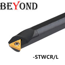 BEYOND STWCR S10K S20R STWCR11 S12M-STWCR11 S16Q-STWCR11 Ferramentas de torneamento de torno de 10 mm CNC Suporte de ferramenta interno Insertos de metal duro TCMT 2024 - compre barato