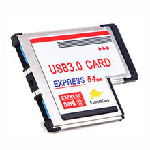 OULLX-Tarjeta Express de 54mm a USB 3,0, convertidor oculto en el interior, adaptador USB 3,0 a Expresscard, tarjeta de expansión para Notebook 2024 - compra barato