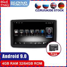 Android 9 Car Stereo Player GPS for Mercede Benz CLA GLA A Class W176 2013+ Auto Video Multimedia Radio Audio Receiver Head Uint 2024 - buy cheap