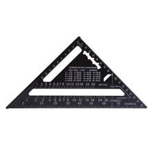 7 inch Aluminum Alloy Triangle Angle Ruler Squares for Woodworking Speed Square Angle Protractor Household Measuring Tools 2024 - buy cheap