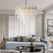 Light luxury chandelier post-modern full copper lamp simple atmosphere villa dining room bedroom net red lamp designer LAMPS 2024 - buy cheap
