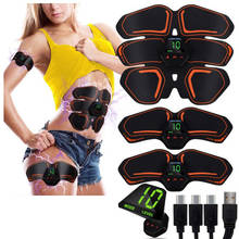 USB Abs Stimulator Muscle Toner Women Men Arms Legs Shaper Trainer Toner Abdominal Training Belt 2024 - buy cheap