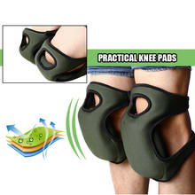 Green Kneepads Protective Builder Knee Flexible Soft Foam Kneepads Protector Pads Sport Work Gardening Workplace Safety Supplies 2024 - buy cheap