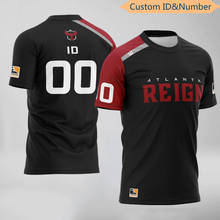 OWL E-sports Player Uniform Jersey Atlanta Reign Team T-shirt Custom ID Fans T Shirt Clothes Customized Tees Shirt For Men WoMen 2024 - buy cheap