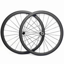 Roda de carbono para bicicleta roda dentada 38x25mm, conjunto de roda tubular para bicicleta de estrada trilha r13 100x9 130x9 700c 2024 - compre barato
