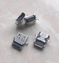 Cabeza de conector hembra para HDMI tipo D 19P, ranura de placa MICROHDMI, interfaz hd de extremo de pie dorado 2024 - compra barato