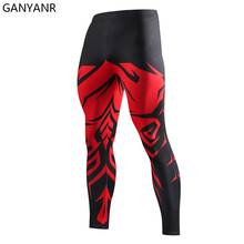 GANYANR-mallas largas de compresión para hombre, pantalones deportivos para correr, Fitness, gimnasio, baloncesto, entrenamiento de Yoga, entrenamiento 2024 - compra barato