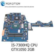 Nokotion-placa mãe para laptop hp pavilion 15-ax 15-bc, 914771-601 914771-001, 2gb 2024 - compre barato