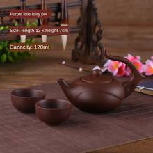 2021 gran oferta negro rojo Xishi Pot juego de té de cerámica hecho a mano Zhuni arcilla púrpura olla filtro pequeña tetera tipo burbuja flor tetera 2024 - compra barato