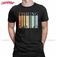 Fishing Best Vintage Fisherman Men's T Shirts Vintage Tees Short Sleeve O Neck T-Shirt Cotton 4XL 5XL 6XL Clothing 2024 - buy cheap