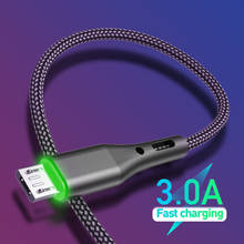 QC3.0 Micro USB Cable 3A Fast Charging for Redmi Note 5 Pro Samsung S7 USB Micro Cable Data Wire For Samsung HTC Charger 2024 - buy cheap