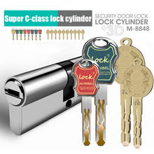European standard anti-theft door lock   304 stainless steel lock core gate Lock cylinder entrance Lock cylinders 2024 - buy cheap