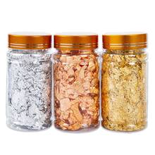 3 Colors Metallic Foil Flakes Sequins Glitters for Painting Arts Nail Art Foil Decorative Paper Resin Mold Fillings 2024 - buy cheap