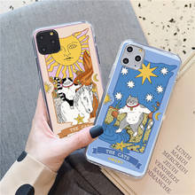 Cute soft TPU Phone Case for iPhone 11Pro Max XR Xs Max Xs Cartoon Cat Pattern Silicone Case for iPhone 12mini 12pro 7 8 plus SE 2024 - buy cheap