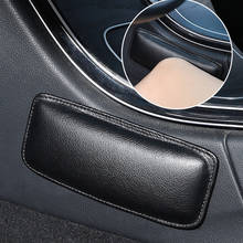 LEEPEE Car Interior Knee Pad Thigh Support PU Leather Comfortable Elastic Cushion Memory Foam Interior Accessories Universal 2024 - buy cheap