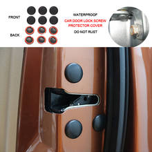 12 pc Car Door Lock Screw Protector Cover Accessories For Jeep Wrangler JK TJ YJ Grand Cherokee WJ XJ Renegade Compass sport 2 3 2024 - buy cheap