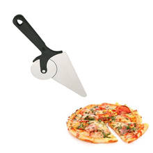 Rebanador de Pizza de acero inoxidable, herramienta de cocina, rebanador de masa de pastelería antiadherente, balancín de Pasta 2024 - compra barato