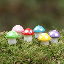 Multiple Colour Micro Landscape Decoration And Miniature Resin Simulation Garden Statue Agaric Garden Decoration For Garden 2024 - buy cheap