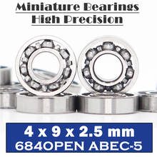 684 Open Bearing 4*9*2.5 mm ABEC-5 ( 10 PCS ) Miniature 684Z Ball Bearings Hobby Emax Motor Quadcopter L-940 Bearing 2024 - buy cheap