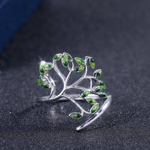 CAOSHI-anillos con forma de rama verde para mujer, sortijas con apertura ajustable, adornada, versátil, PARA CENA y fiesta, gran oferta 2024 - compra barato