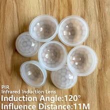 Fresnel lens Infrared induction 120 ° induction angle 11M distance PIR lens high sensitivity Infrared sensing of human body 2024 - buy cheap