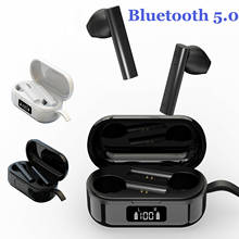 Bluetooth 5.0 Wireless Headset TWS Stereo Earphone MIC Bass In-Ear  LED Digital Display Headphone For Samsung iPhone 2024 - buy cheap